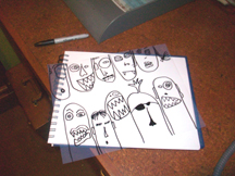 100_0608 Drawing on transparency