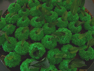 top view of the cupcake goods