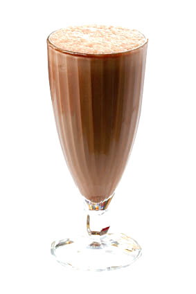 chocolate milkshake no whip topping or cherry please!