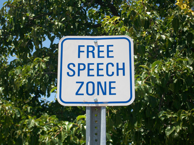 America - Free Speech Zone