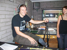 Adam - our pod-casting, audio assisting guru