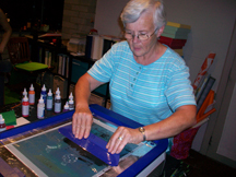 Another Rosie shot - isn't she cute. She is loving the YUDU!