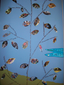 Close-up of tree "photo leaves"