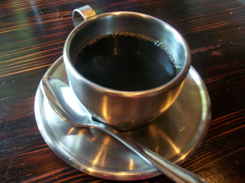 Sweet stainless steel tea cup and saucer with spoon