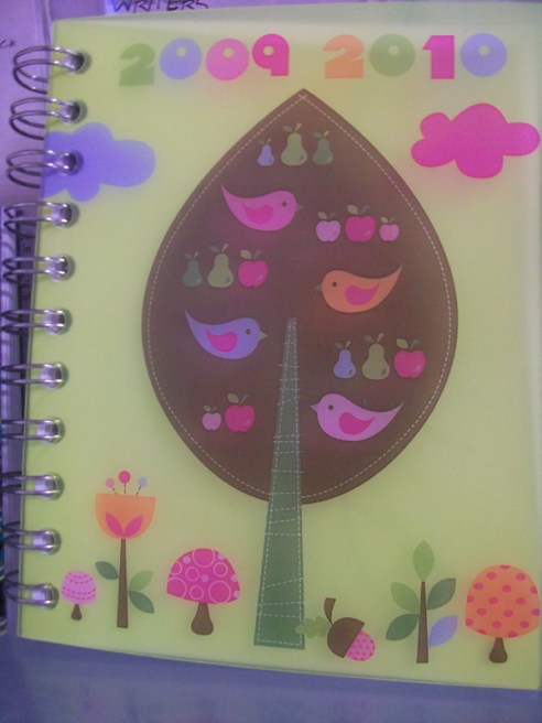 Birds on a tree journal cover