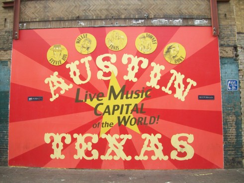 Ahhhh . . . Austin home of live music, crafty people and the wierd proud